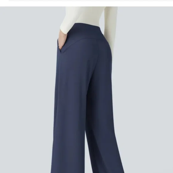 Halara Flex Micro Waffle Work Pants - Picture 2 of 4